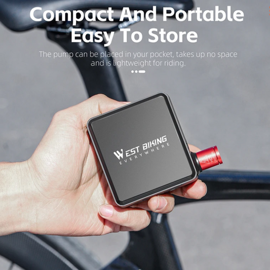 Bomba Eléctrica para Bicicleta Recargable y Portátil: La Compañera Perfecta para tus Aventuras